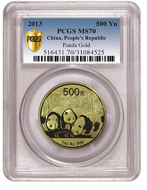 panda gold coin